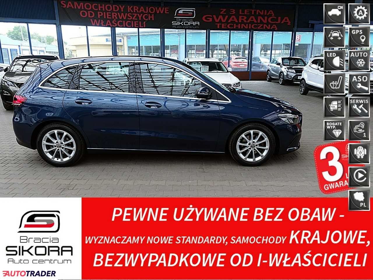 Mercedes B-klasa 2019 1.3 136 KM Mercedes B-klasa 2019 1.3 136 KM