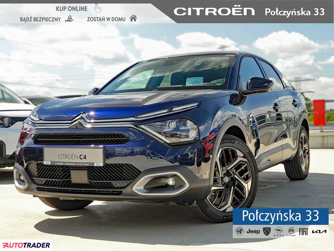 Citroen C4 1.2 benzyna 130 KM 2024r. (Warszawa)