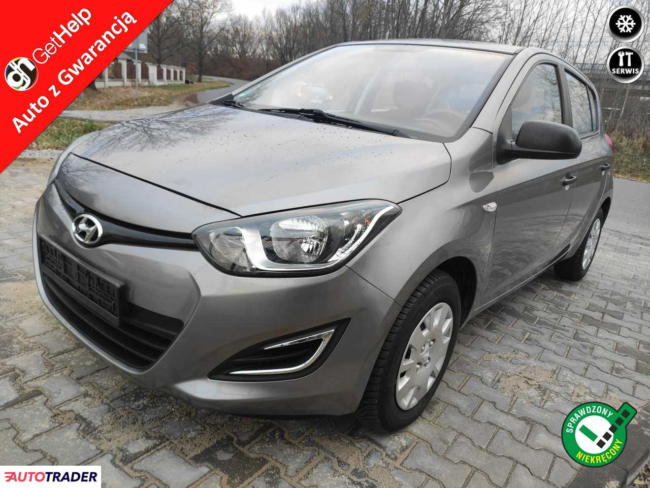 Hyundai i20 2013 1.2 86 KM