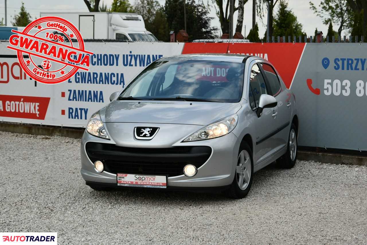 Peugeot 207 2009 1.4 73 KM Peugeot 207 2009 1.4 73 KM