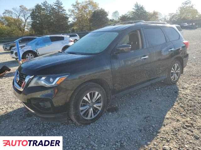 Nissan Pathfinder 3.0 benzyna 2019r. (MADISONVILLE)