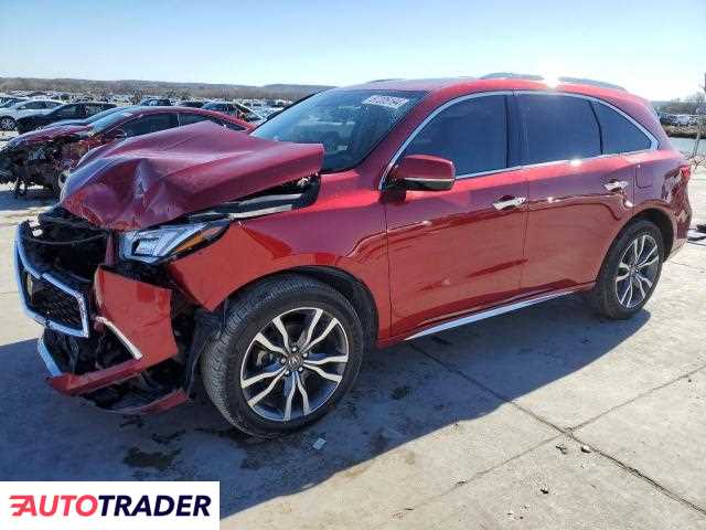 Acura MDX 3.0 benzyna 2019r. (GRAND PRAIRIE)