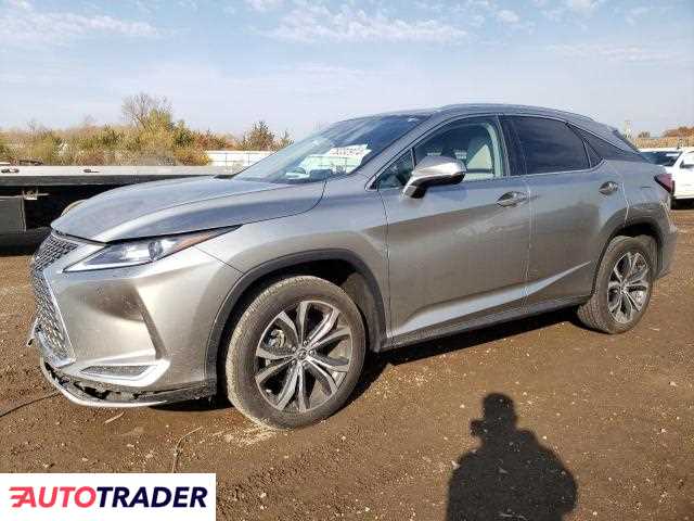 Lexus RX 3.0 benzyna 2022r. (COLUMBIA STATION)