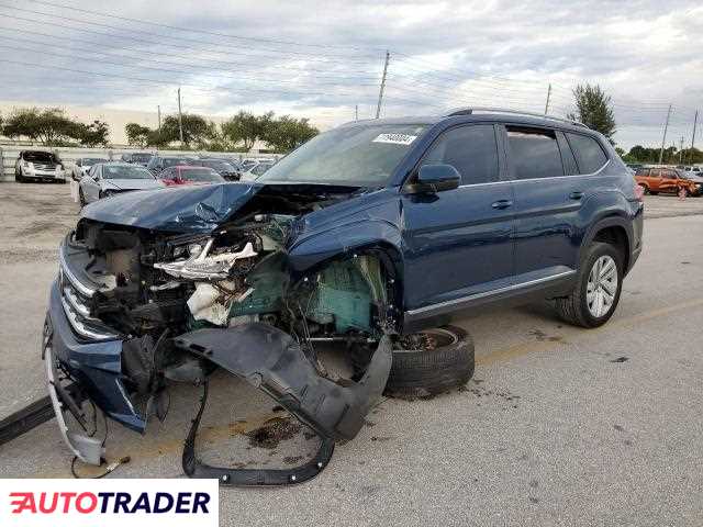 Volkswagen Atlas 3.0 benzyna 2021r. (MIAMI)