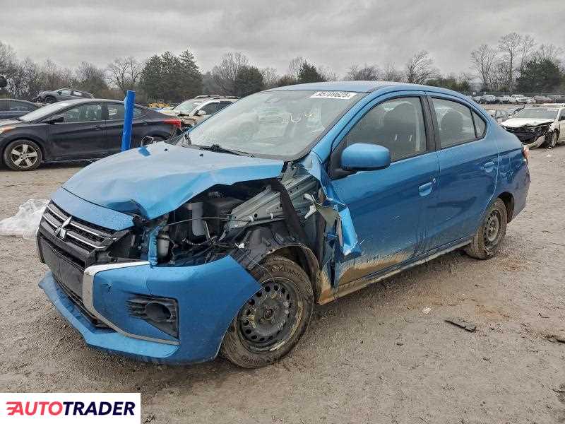 Mitsubishi Mirage 2021 1