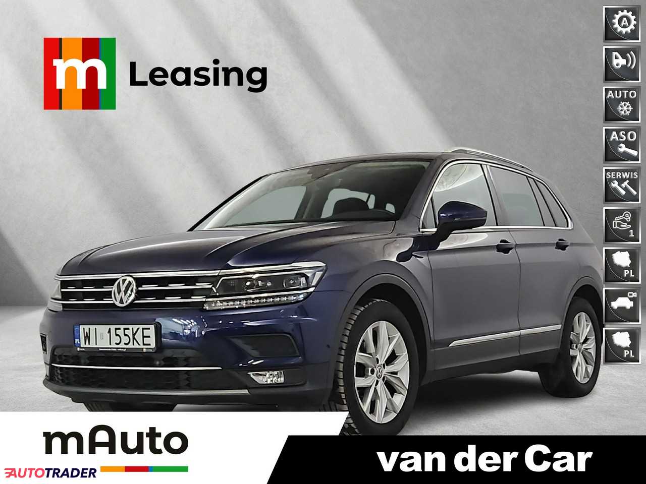 Volkswagen Tiguan 2020 1.5 150 KM Volkswagen Tiguan 2020 1.5 150 KM