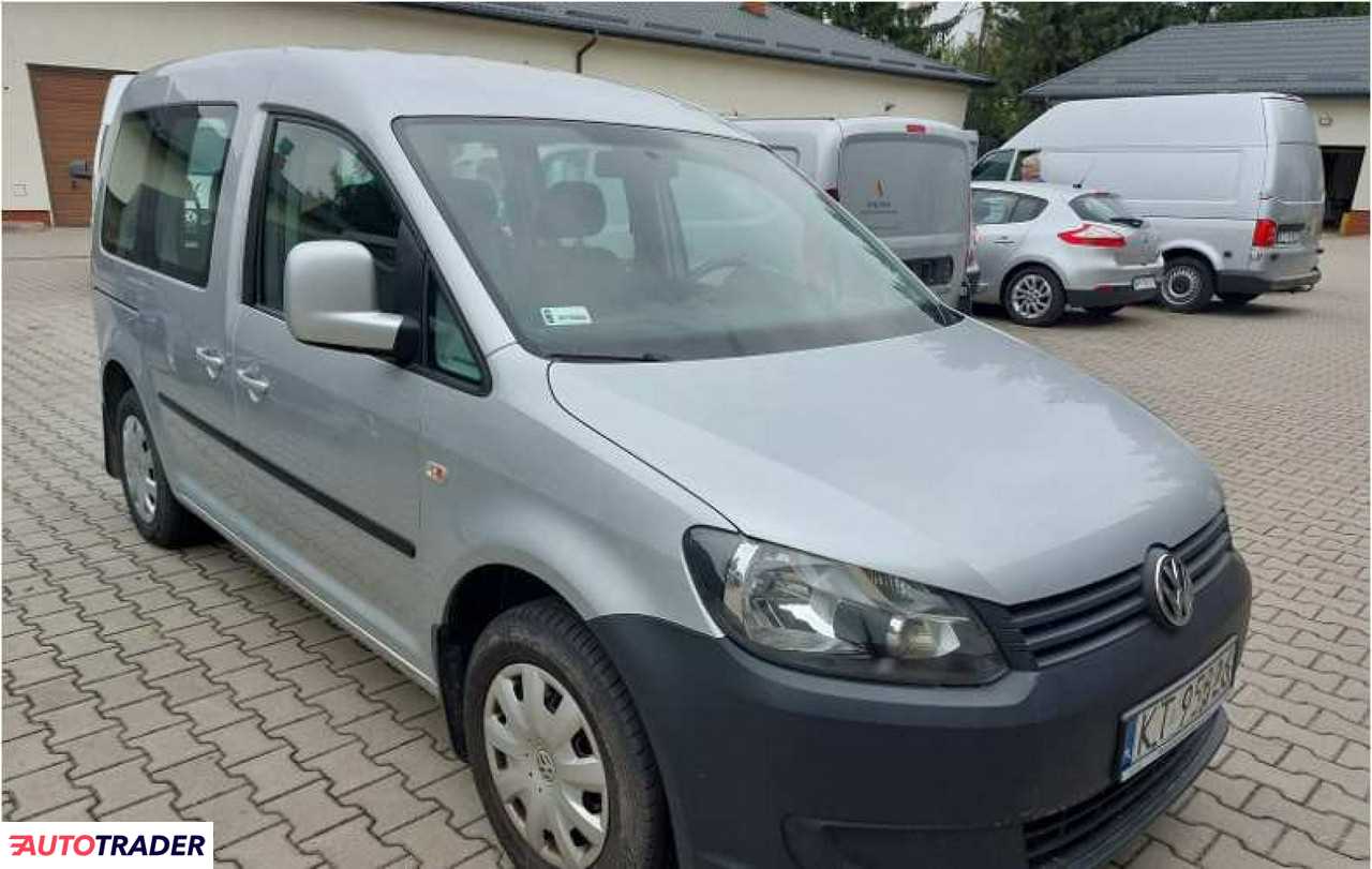 Volkswagen Caddy 2.0 benzyna 109 KM 2012r. (Komorniki)