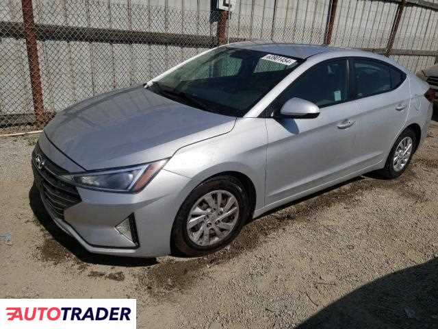 Hyundai Elantra 2.0 benzyna 2019r. (LOS ANGELES)