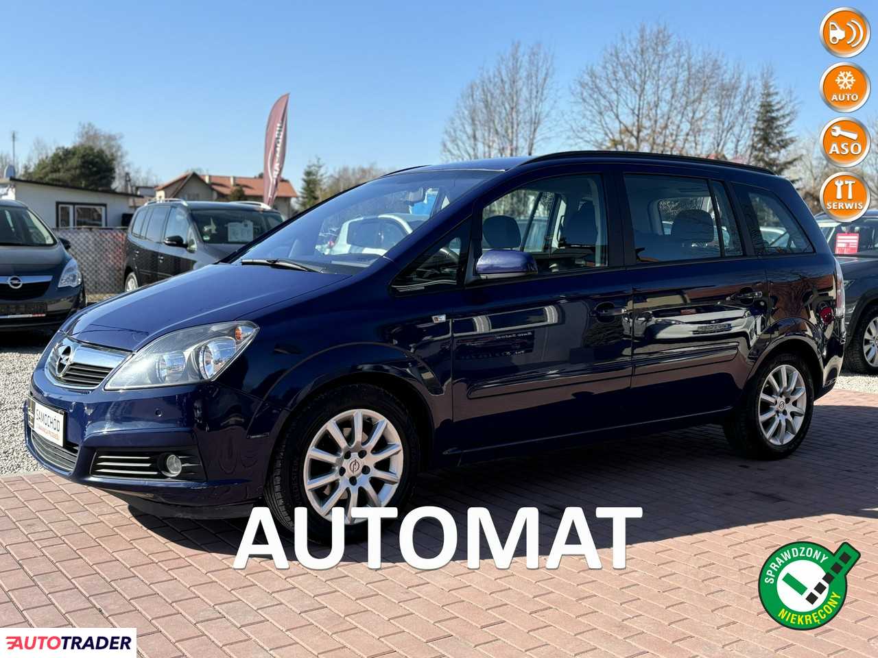 Opel Zafira 2007 1.8 140 KM