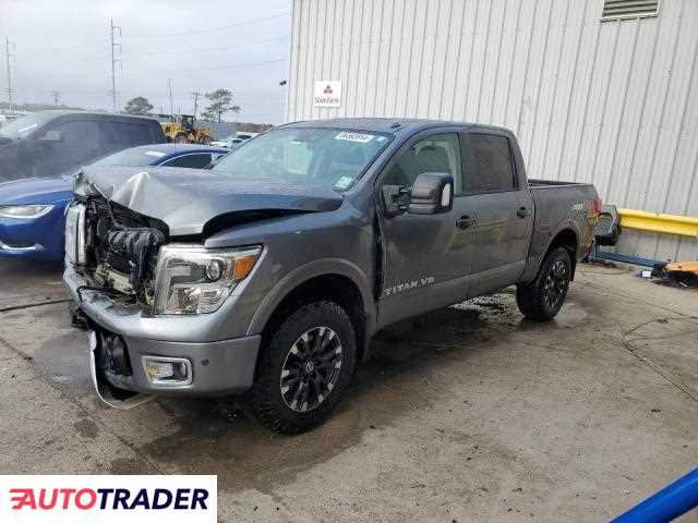 Nissan Titan 5.0 benzyna 2019r. (NEW ORLEANS)