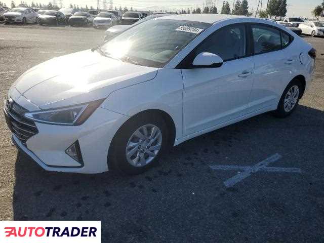 Hyundai Elantra 2.0 benzyna 2020r. (RANCHO CUCAMONGA)