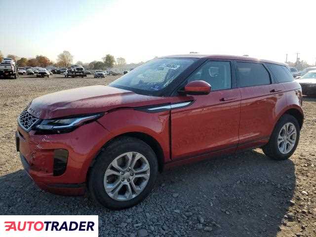 Land Rover Range Rover Evoque 2.0 benzyna 2020r. (HILLSBOROUGH)