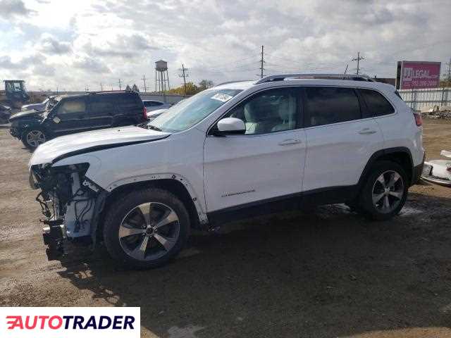 Jeep Cherokee 2.0 benzyna 2020r. (CHICAGO HEIGHTS)