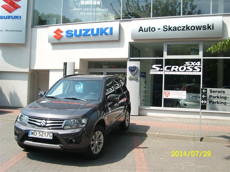 Suzuki Grand Vitara 2.4 benzyna 169 KM 2014r. (Warszawa