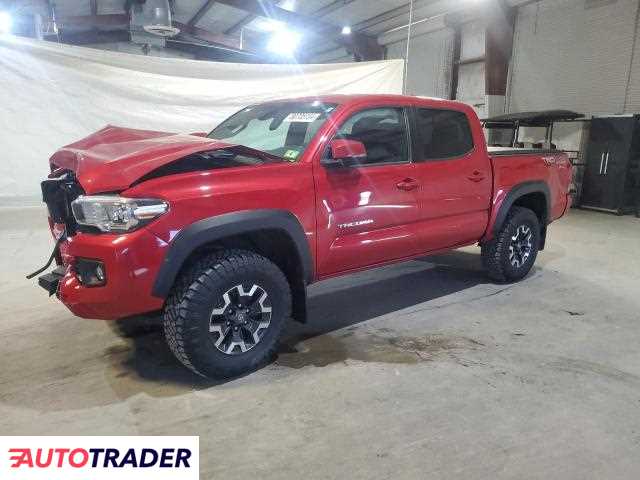 Toyota Tacoma 3.0 benzyna 2019r. (NORTH BILLERICA)