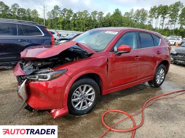 Mazda CX-5 2.0 benzyna 2024r. (HARLEYVILLE)