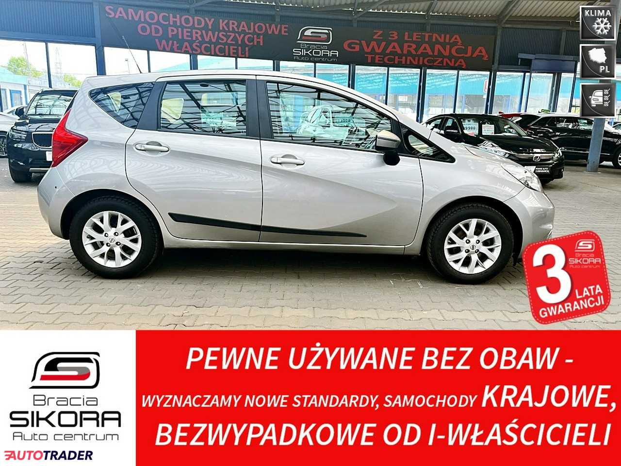 Nissan Note 2015 1.2 80 KM