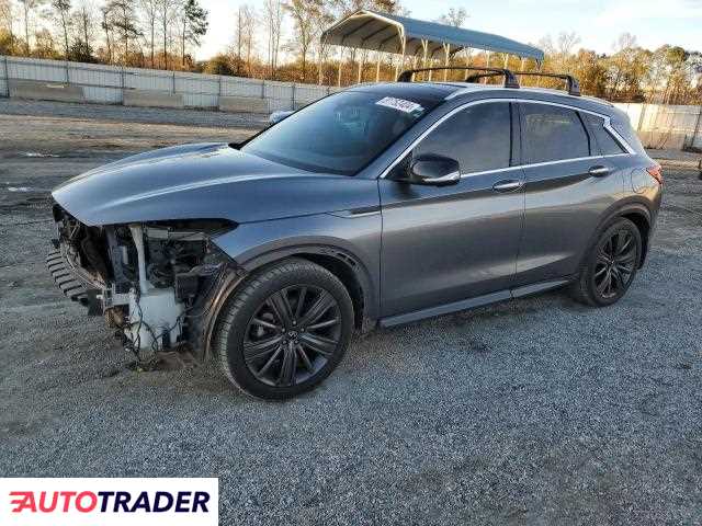 Infiniti QX50 2.0 benzyna 2020r. (SPARTANBURG)