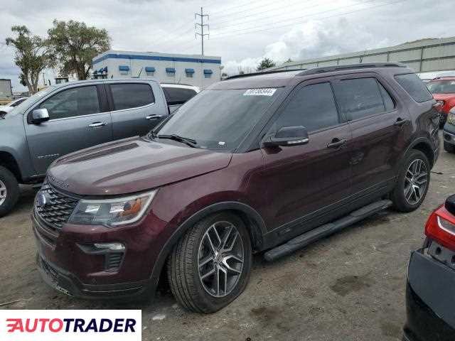 Ford Explorer 3.0 benzyna 2018r. (ALBUQUERQUE)