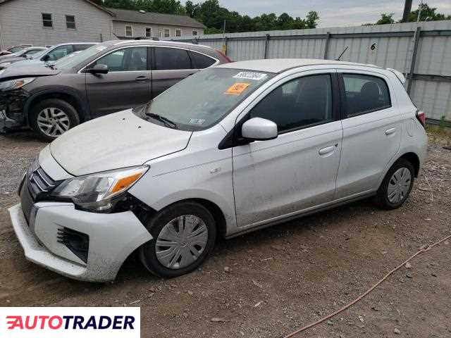 Mitsubishi Mirage 1.0 benzyna 2022r. (YORK HAVEN)