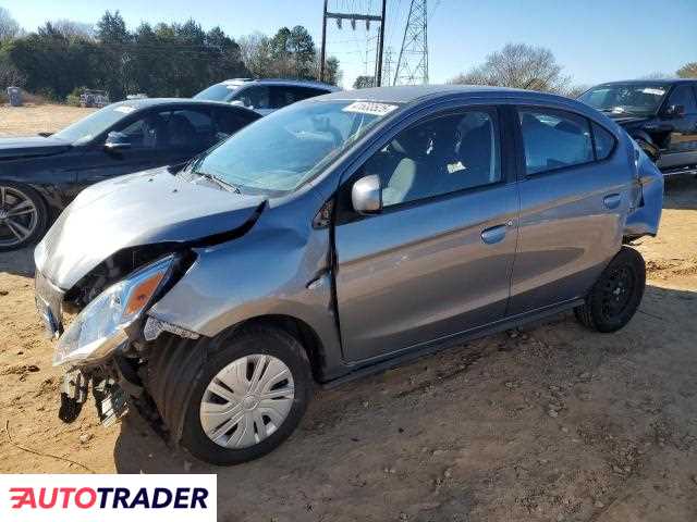 Mitsubishi Mirage 1.0 benzyna 2019r. (CHINA GROVE)