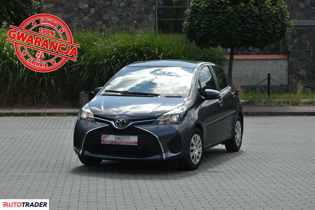 Toyota Yaris 2014 1.4 90 KM