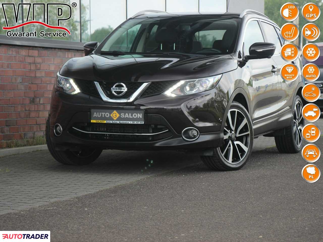 Nissan Qashqai 2014 1.5 110 KM