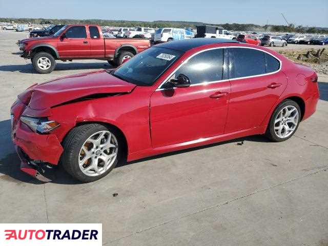 Alfa Romeo Giulia 2.0 benzyna 2020r. (GRAND PRAIRIE)