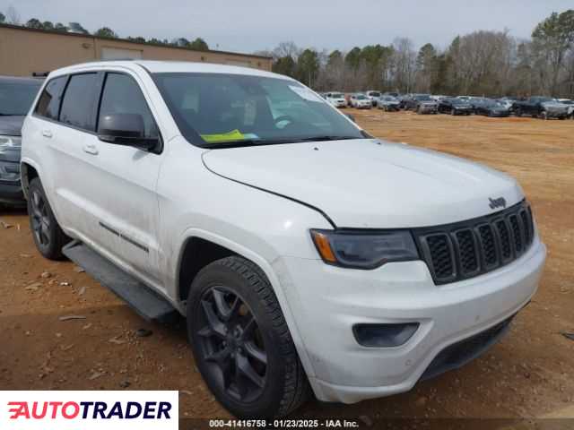 Jeep Grand Cherokee 3.0 benzyna 2021r. (CONCORD)