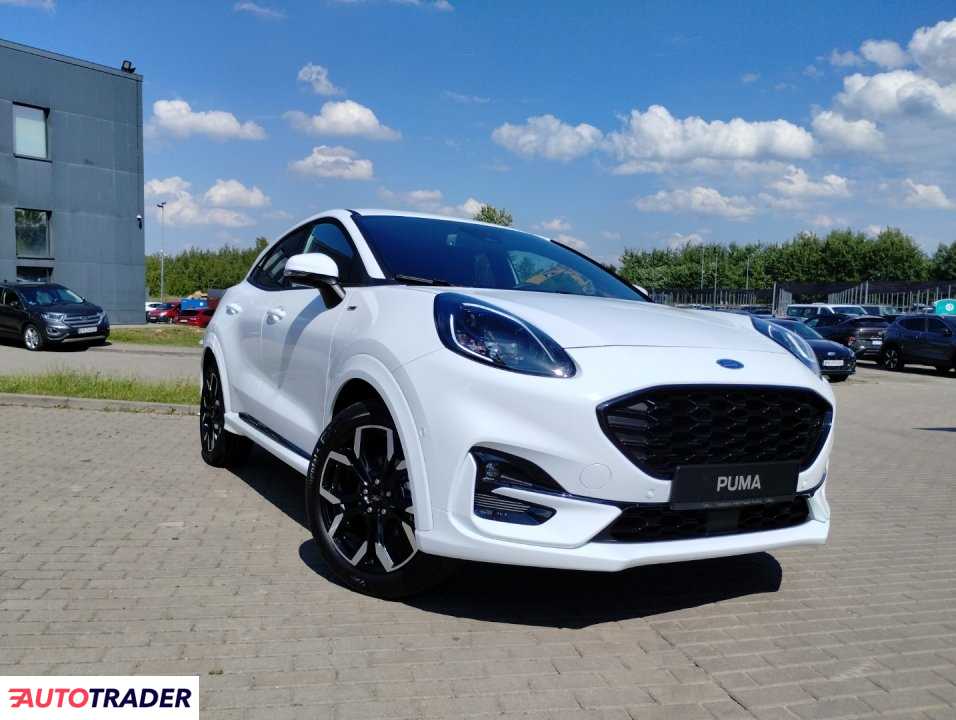 Ford Puma 1.0 hybrydowy 125 KM 2023r. (Kraków)