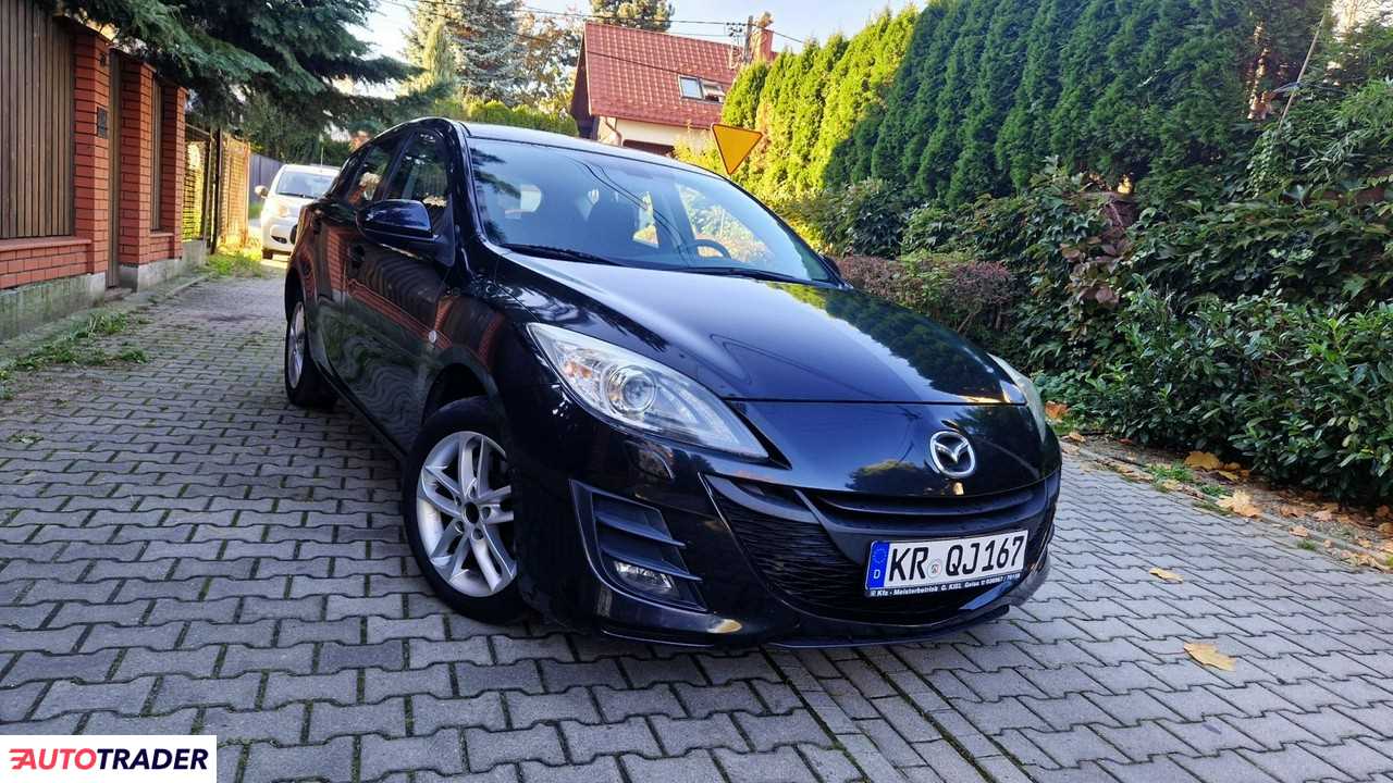 Mazda 3 2.0 benzyna 151 KM 2011r. (Kraków)