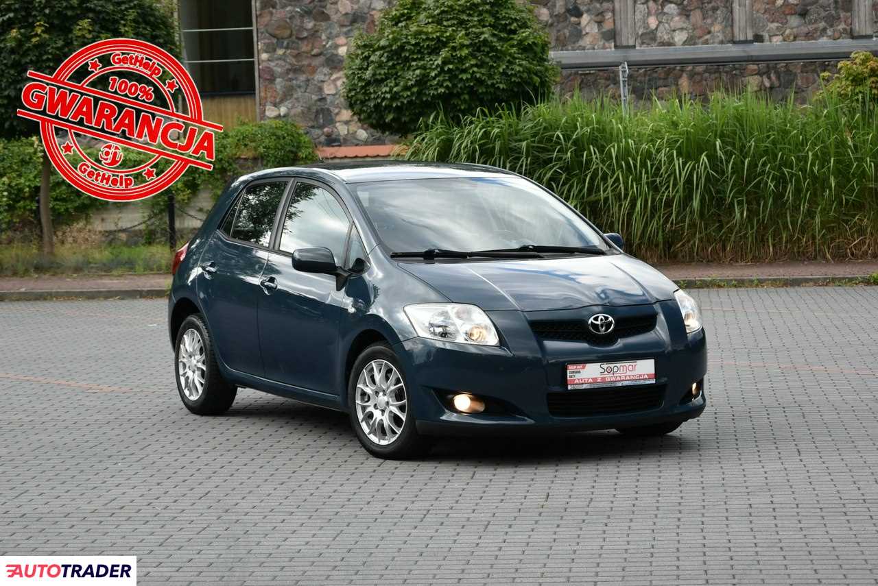 Toyota Auris 2007 2.0 126 KM