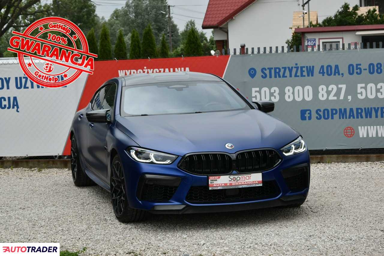 BMW Pozostałe 2022 4.4 625 KM BMW Pozostałe 2022 4.4 625 KM