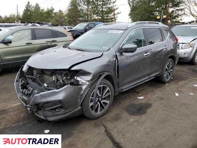 Nissan Rogue 2.0 benzyna 2019r. (DENVER)