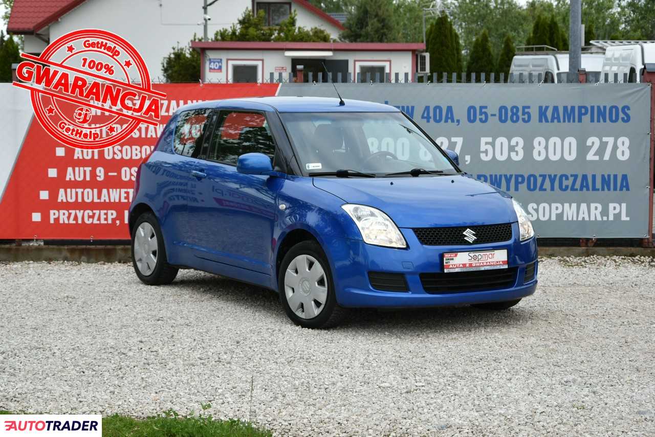 Suzuki Swift 2009 1.3 92 KM Suzuki Swift 2009 1.3 92 KM