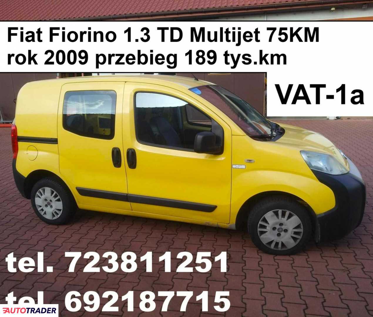 Fiat Fiorino 2009 1.3 75 KM