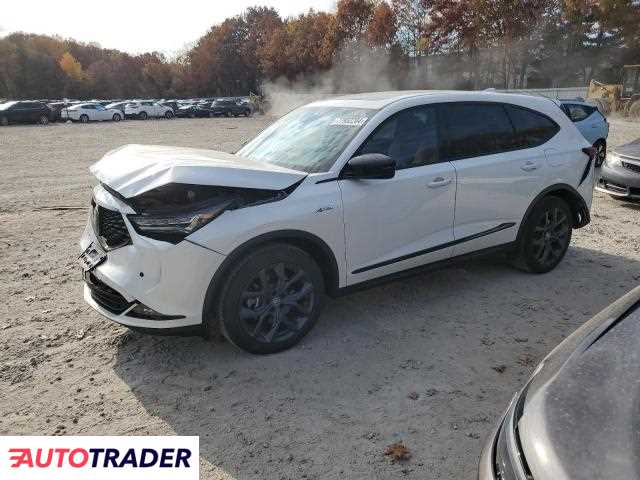 Acura MDX 3.0 benzyna 2022r. (NORTH BILLERICA)