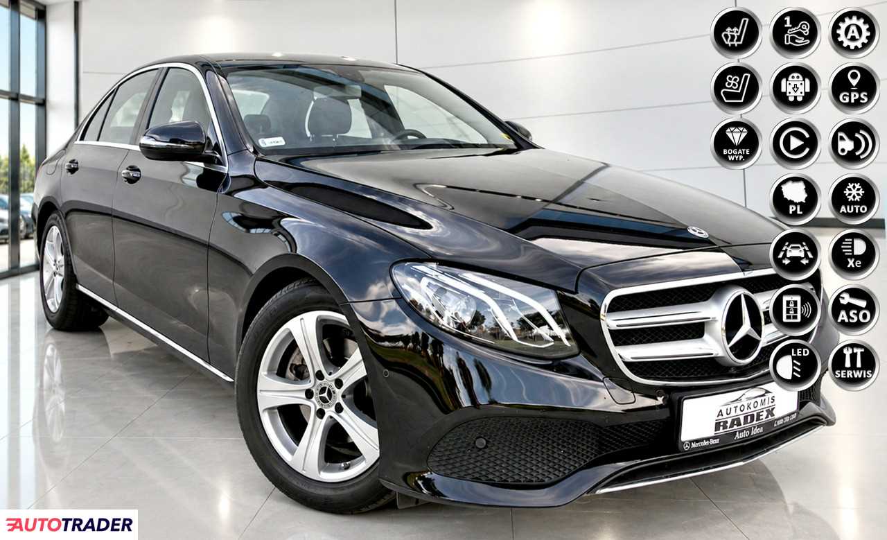 Mercedes E-klasa 2018 2.0 150 KM