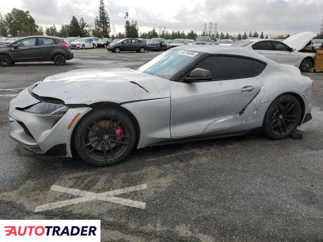 Toyota Supra 3.0 benzyna 2020r. (RANCHO CUCAMONGA)