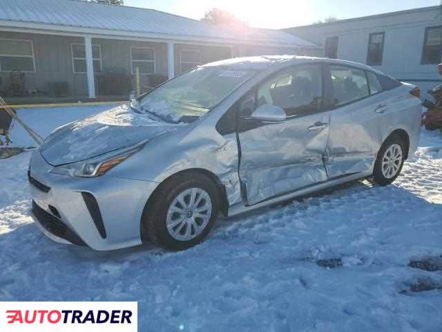 Toyota Prius 1.0 hybrydowy 2019r. (PRAIRIE GROVE)