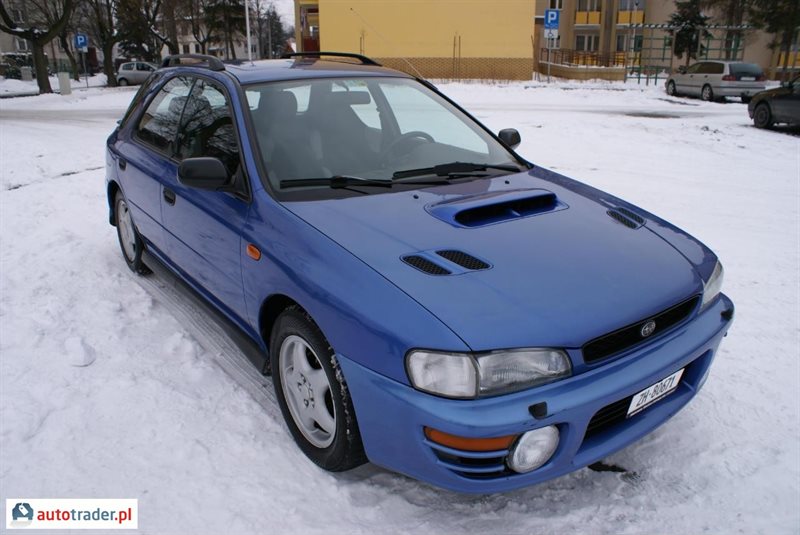 Subaru Impreza 2.0 benzyna 218 KM 1997r. (Lublin