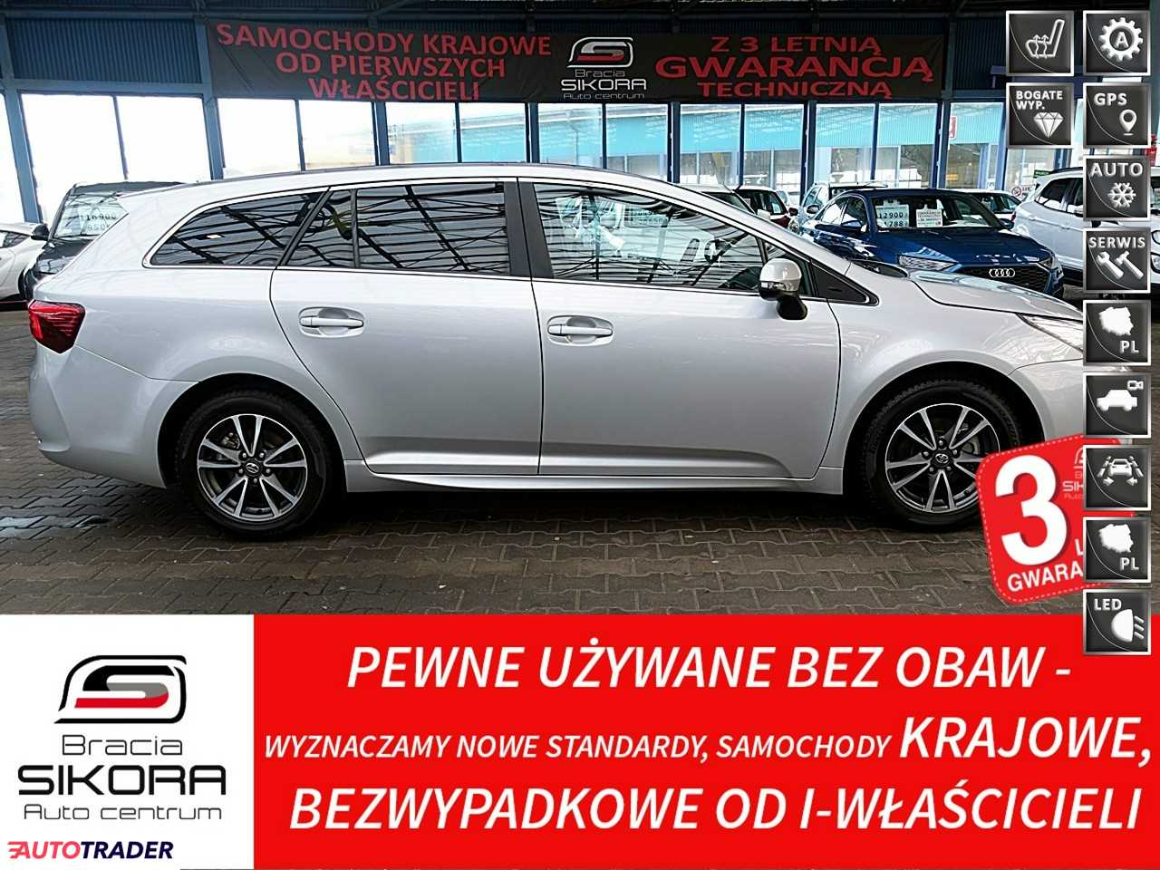 Toyota Avensis 2.0 benzyna 152 KM 2016r. (Mysłowice)