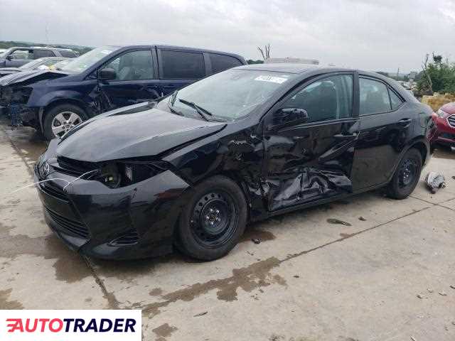 Toyota Corolla 1.0 benzyna 2018r. (GRAND PRAIRIE)