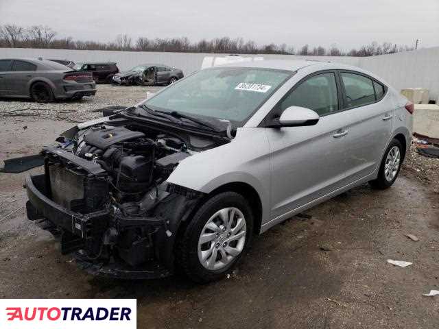 Hyundai Elantra 2.0 benzyna 2020r. (LOUISVILLE)