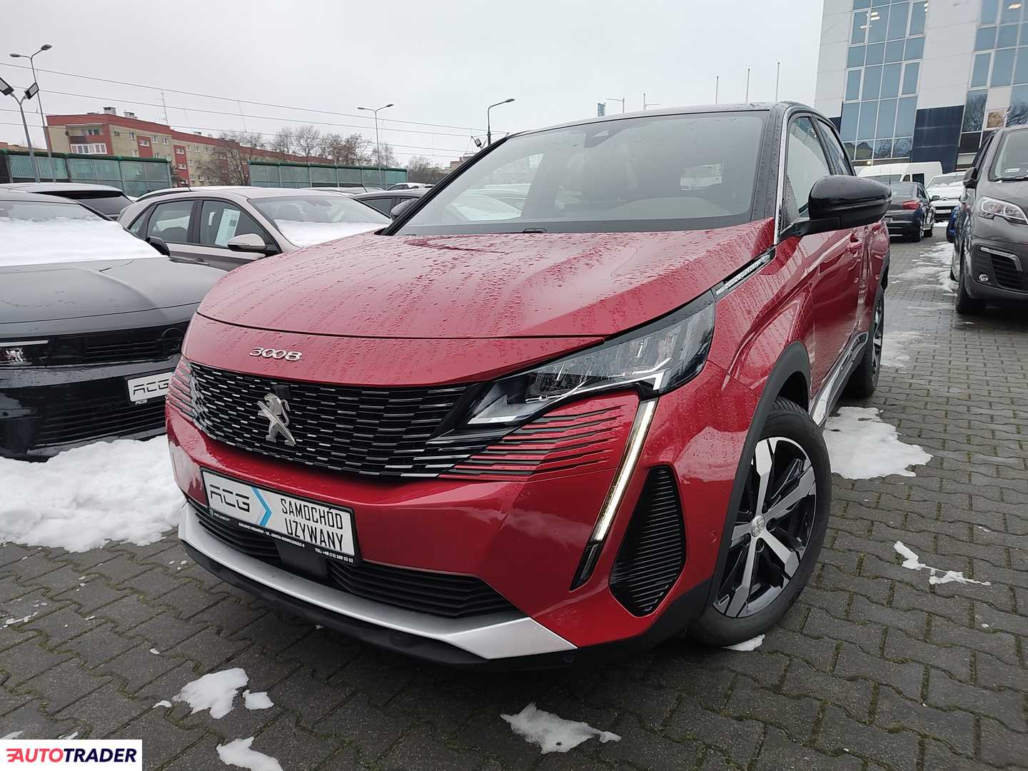 Peugeot 3008 1.2 benzyna 130 KM 2023r. (Kraków, Nowy Targ)