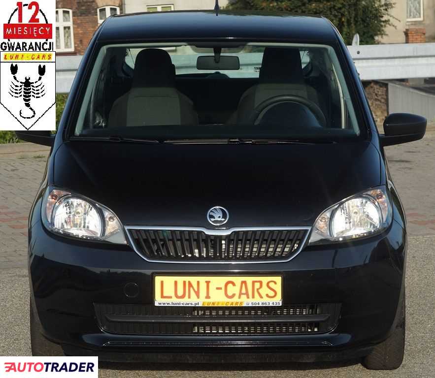 Skoda Citigo 2017 1.0 60 KM Skoda Citigo 2017 1.0 60 KM