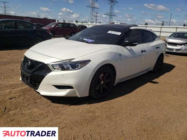 Nissan Maxima 3.0 benzyna 2018r. (ELGIN)