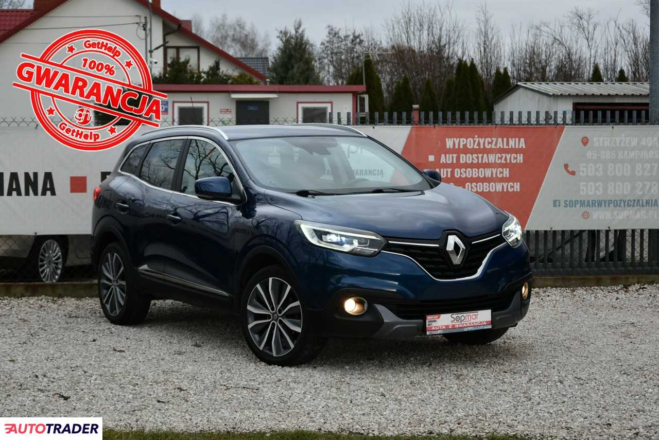 Renault Kadjar 1.6 diesel 177 KM 2016r. (Kampinos)