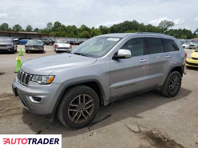 Jeep Grand Cherokee 3.0 benzyna 2019r. (FLORENCE)