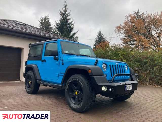 Jeep Wrangler 3.6 benzyna 284 KM 2017r. (piaseczno)